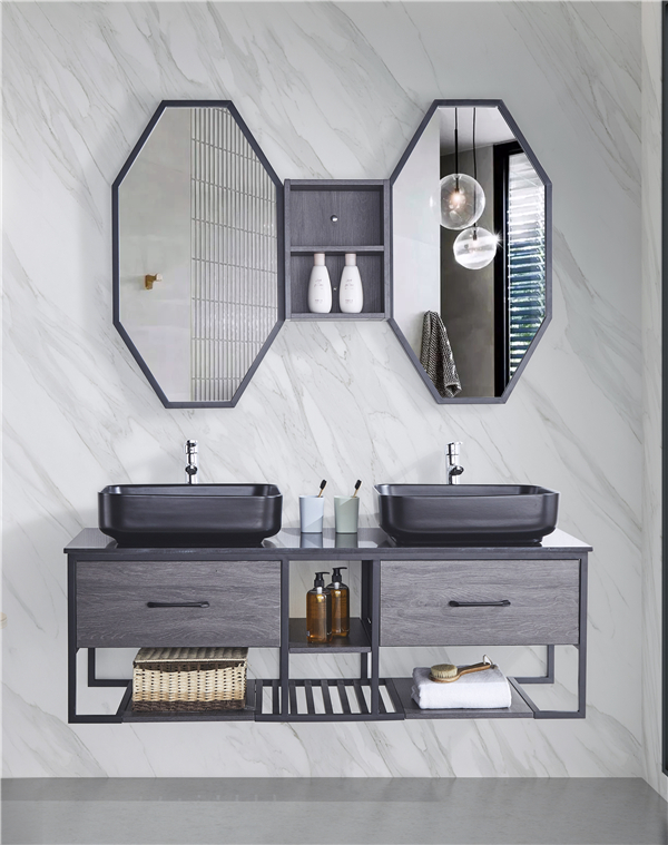 Waschbecken mit Schrank GGM08